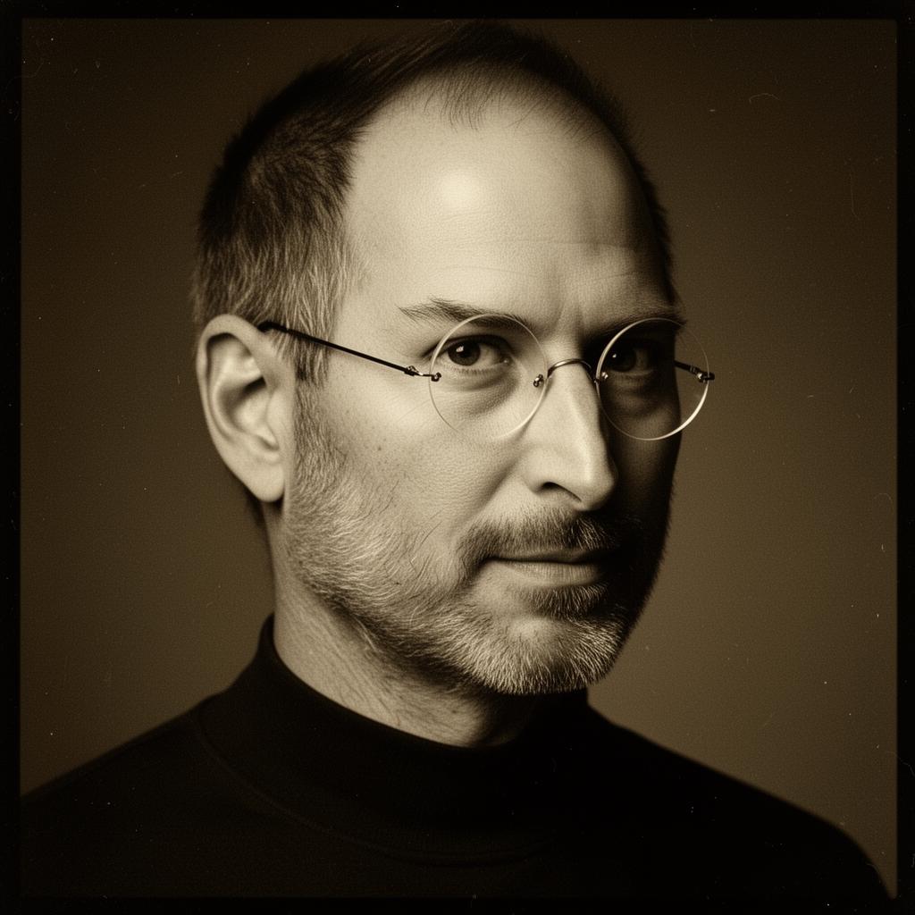 Portrait of Steve Jobs