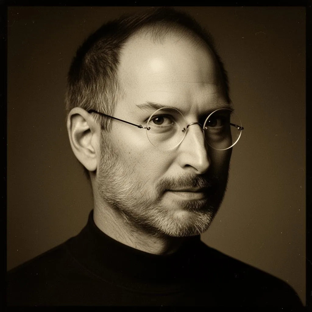 Portrait of Steve Jobs
